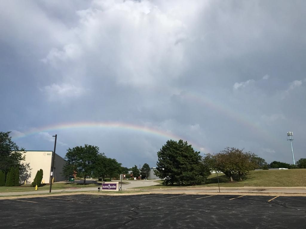 The double rainbow